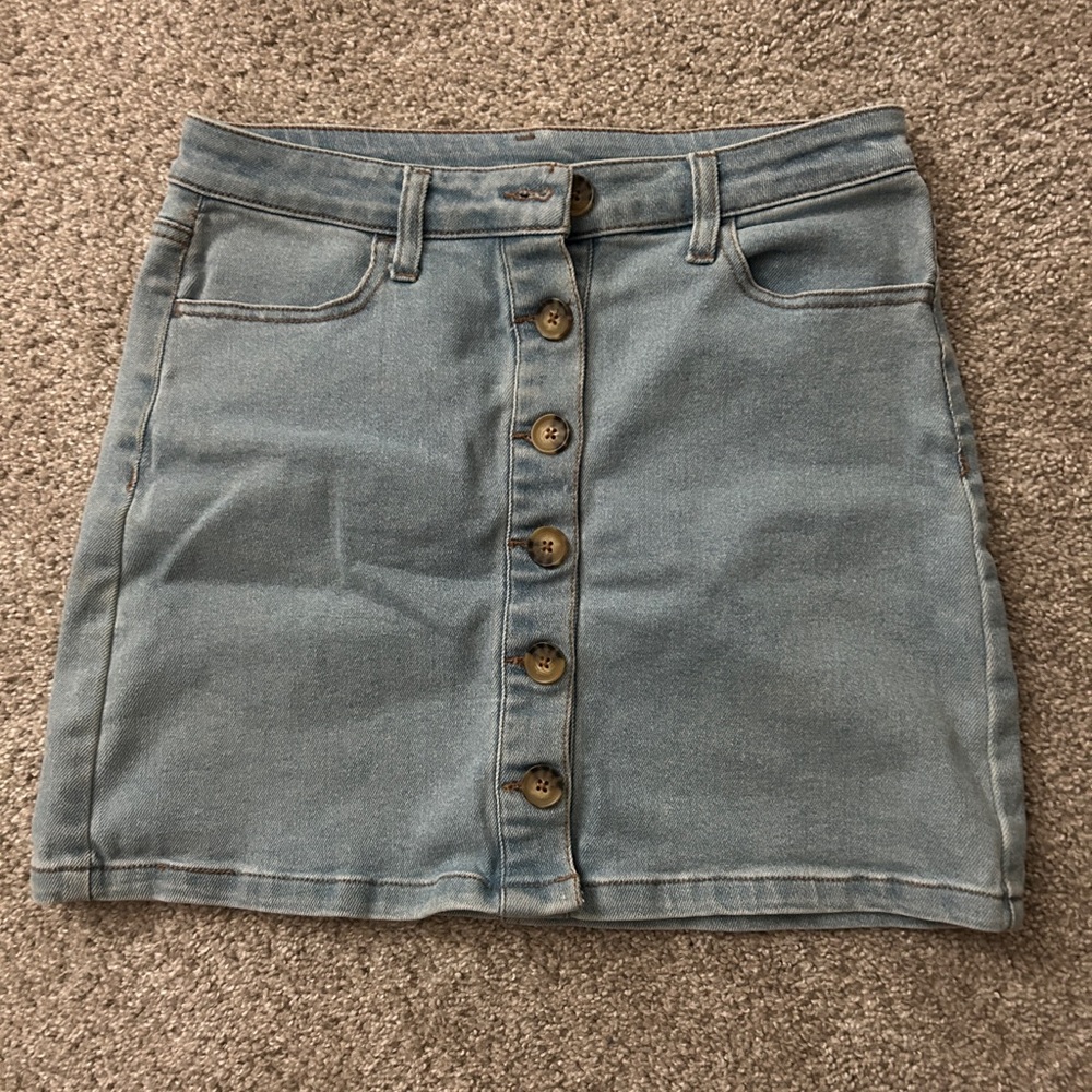 Arizona Jean Co. Light Blue Jean Skirt